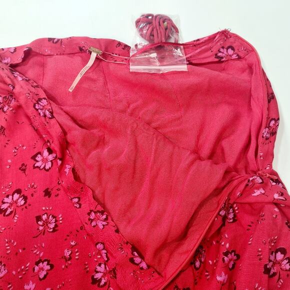 Free People Bijou Set in Cherry Combo Size 8 - Picture 9 of 14